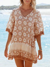 Load image into Gallery viewer, Women's Casual Loose Embroidered Printed Dress