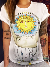 Load image into Gallery viewer, Maternity Casual and Comfortable Printed Short-sleeved T-shirt