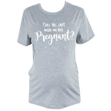 Load image into Gallery viewer, Simple Letter Cotton Maternity Tops