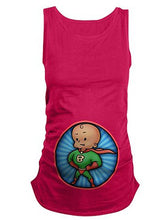 Load image into Gallery viewer, Maternity Casual Fun Baby Printed Sleeveless T-shirt