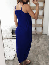 Load image into Gallery viewer, Women's Solid Color Knitted Loose Irregular Dress