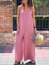Load image into Gallery viewer, Breasted Romper Large Jumpsuit