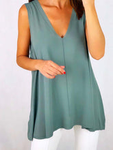 Load image into Gallery viewer, V-neck Sleeveless Casual Top Women