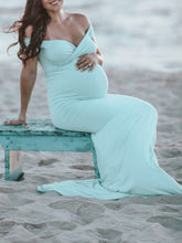 Load image into Gallery viewer, Sexy Slim Beach Photo Maternity Dress