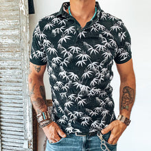 Load image into Gallery viewer, Men's Casual Retro Leaf Print Short Sleeves