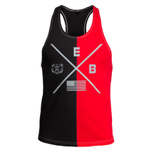 Load image into Gallery viewer, Men's Elastic Breathable Colorblock Printed Cotton Sports Vest
