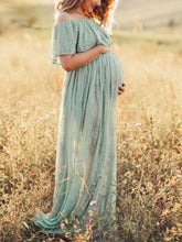 Load image into Gallery viewer, Net Yarn Is Thin And Sexy Maternity Dress