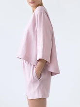 Load image into Gallery viewer, Women's Soft Linen V-Neck Casual Suit
