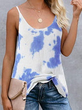 Load image into Gallery viewer, Tie-Dyed Knitted Hollow Women's Top