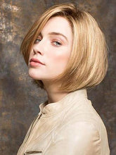 Load image into Gallery viewer, Blond Hair Fluffy Staight Hair Oblique Bangs Short Hair