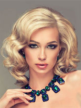 Load image into Gallery viewer, Fluffy Fashionable Female Blonde Wig