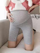 Load image into Gallery viewer, Belly Support Five Points Modal Cotton Maternity Leggings