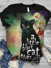 Load image into Gallery viewer, Animal Vintage Printed Loose Casual T-shirt