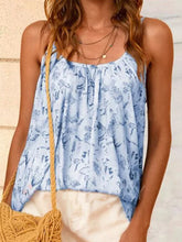Load image into Gallery viewer, Geometric Print Loose Suspenders Small Vest T-shirt Top