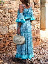 Load image into Gallery viewer, Bohemian Long Holiday Women's Dress