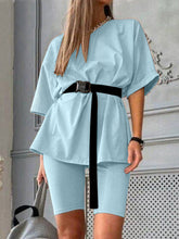 Load image into Gallery viewer, Women's Fashion Casual Home Solid Color Loose Sports Suit
