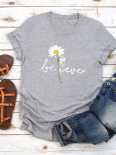 Load image into Gallery viewer, Letter Printed Casual T-shirt