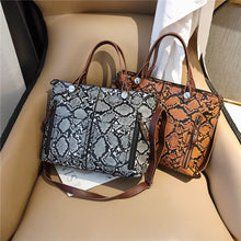 Load image into Gallery viewer, Vintage Crocodile Platinum Handbag Women's Bag
