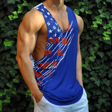 Load image into Gallery viewer, Men's Fashion Creative Flag Printed Vest