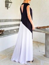 Load image into Gallery viewer, Increase Super Long Color Matching Women's Dress