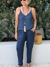 Load image into Gallery viewer, Plue Size Round Neck Sling Women's Suits