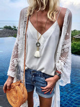 Load image into Gallery viewer, Casual Retro Lace Printed Beach Blouse