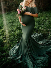 Load image into Gallery viewer, Simple Temperament Party Loose Maternity Dress