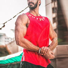 Load image into Gallery viewer, Men's Casual Sports Fitness Printed Sleeveless T-shirt