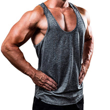 Load image into Gallery viewer, Solid color V-neck sleeveless top T-shirt vest