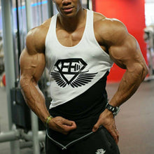 Load image into Gallery viewer, Colorblock Sports Leisure Outdoor Men's Tops
