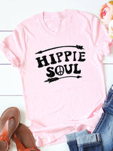 Load image into Gallery viewer, Letter Printed Casual T-shirt