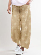 Load image into Gallery viewer, Dot Print Wide Leg Loose Maternity Bottom