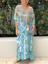 Load image into Gallery viewer, Bohemian Long Holiday Women's Dress