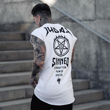 Load image into Gallery viewer, Men's Personality Print Sleeveless T-Shirt