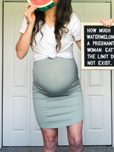 Load image into Gallery viewer, Maternity Slim Comfortable Casual Two-piece Dress