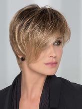 Load image into Gallery viewer, Blond Hair Fluffy Staight Hair Oblique Bangs Short Hair