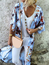 Load image into Gallery viewer, Casual Retro Lace Printed Beach Blouse