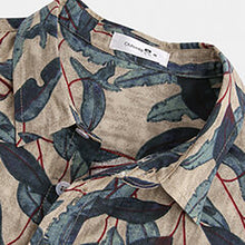 Load image into Gallery viewer, Beach Style Leaf Print Fashion Popular Shirt