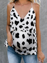 Load image into Gallery viewer, Leopard Print V-Neck Maternity Tops