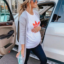 Load image into Gallery viewer, Simple Outdoor Cotton Maternity Tops