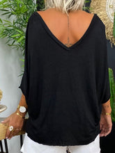 Load image into Gallery viewer, Solid Color Loose Simple Women's Tops