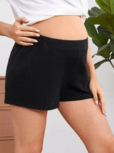 Load image into Gallery viewer, Solid Color Stretch Maternity Shorts