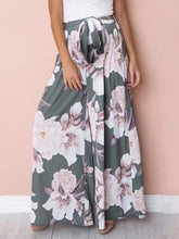 Load image into Gallery viewer, High Waist Loose Printed Wide Legs Maternity Leggings