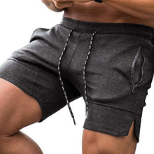 Load image into Gallery viewer, Men's Multicolor Fashion Zipper Pocket Drawstring Shorts