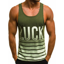 Load image into Gallery viewer, Digital Letter Printed Round Neck Sleeveless Vest