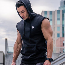 Load image into Gallery viewer, Men's Casual Sleeveless Hooded Sports Vest
