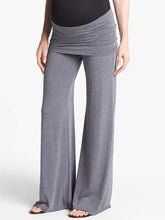 Load image into Gallery viewer, Solid Color Pregnant Women Casual Pants