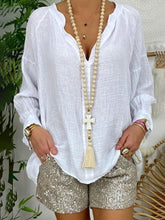Load image into Gallery viewer, Women's Solid Color V-Neck Top And Shorts Suit