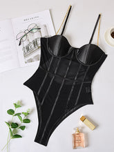Load image into Gallery viewer, Tight Lace Sexy Two-Piece Suit Erotic Lingerie