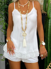 Load image into Gallery viewer, Plus Size Lace Suspenders Women's Suit